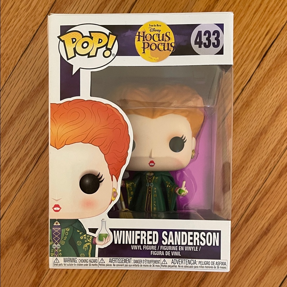 Funko Winifred Sanderson Figure with Green and Purple Accents